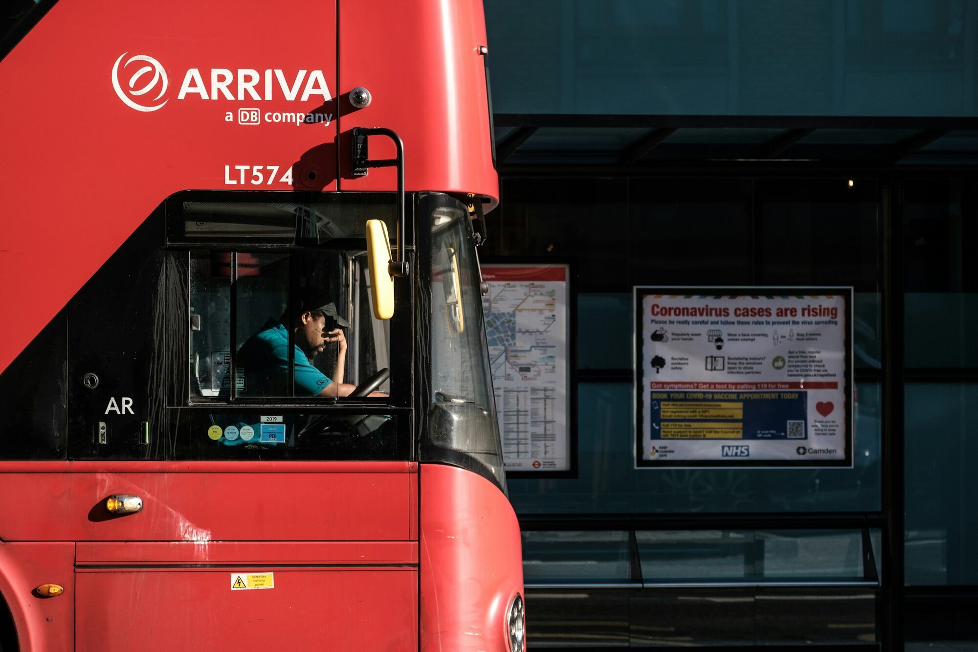 Arriva bus driver in London