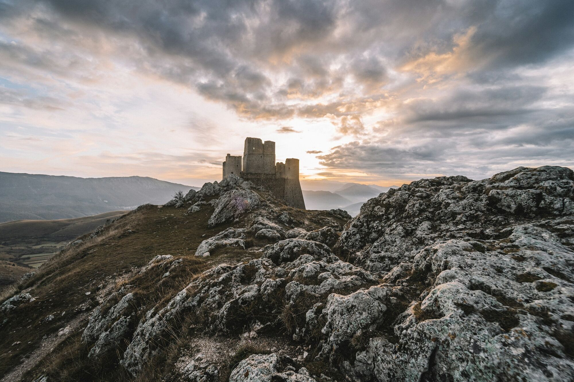 Rocca Calascio in the Abruzzo mountains