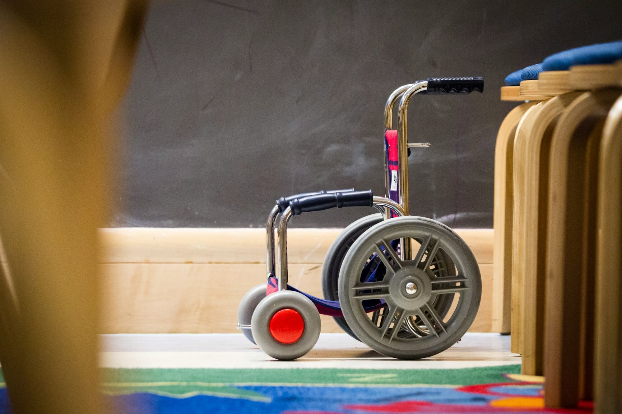 Wheelchair used for passenger assistance