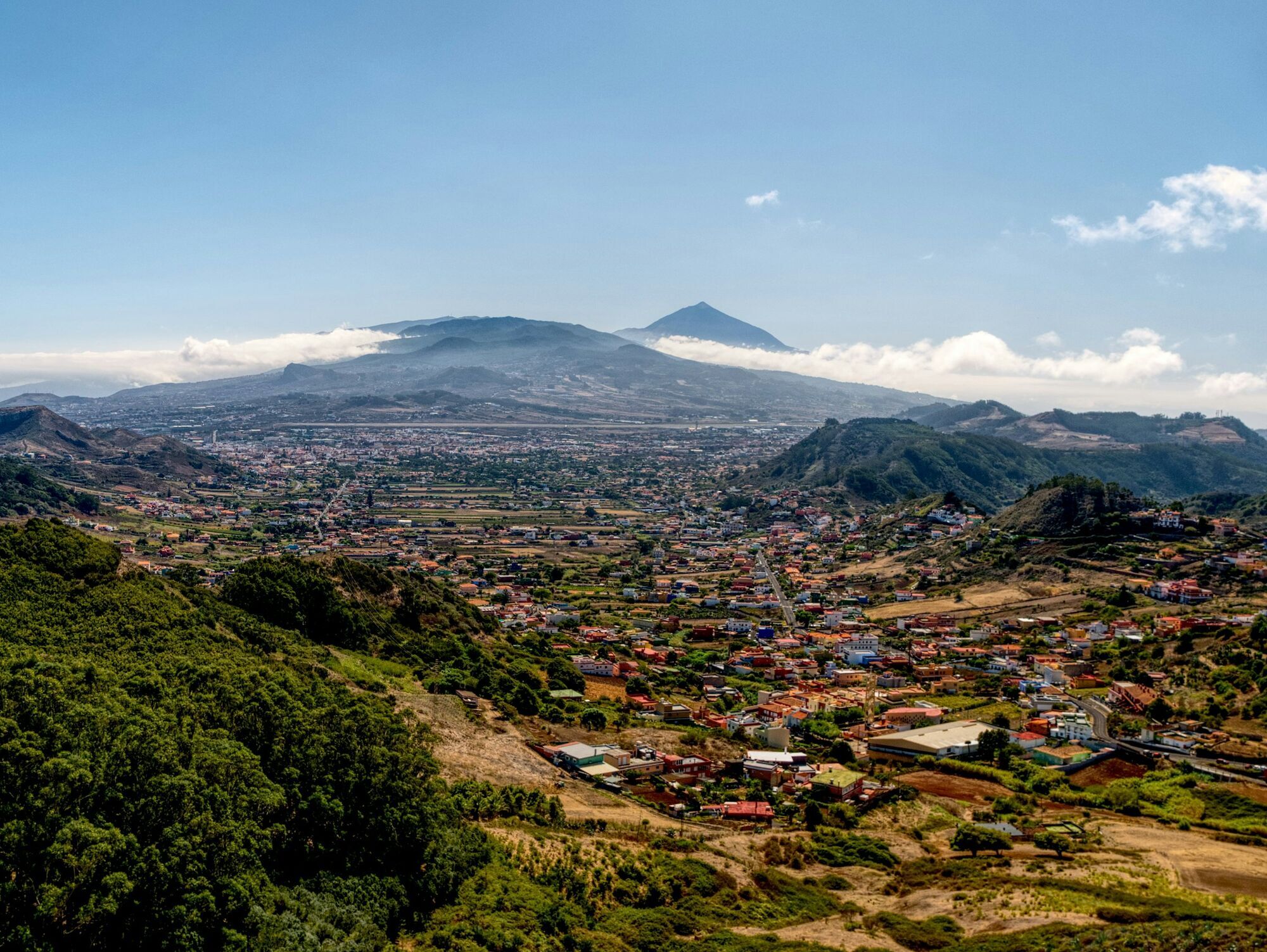 Mountain landscape outside Caracas, Venezuela