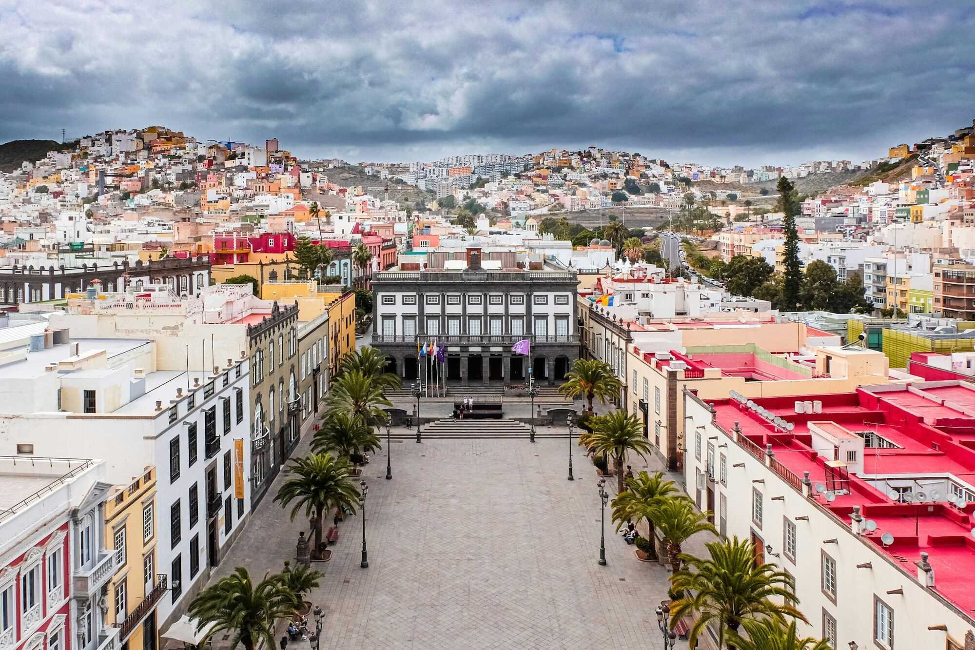 City centre of Las Palmas, Gran Canaria
