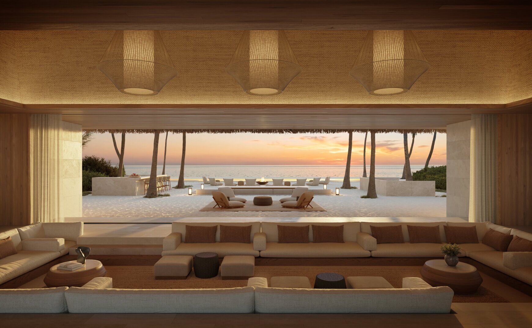 Amanolu private residence living room