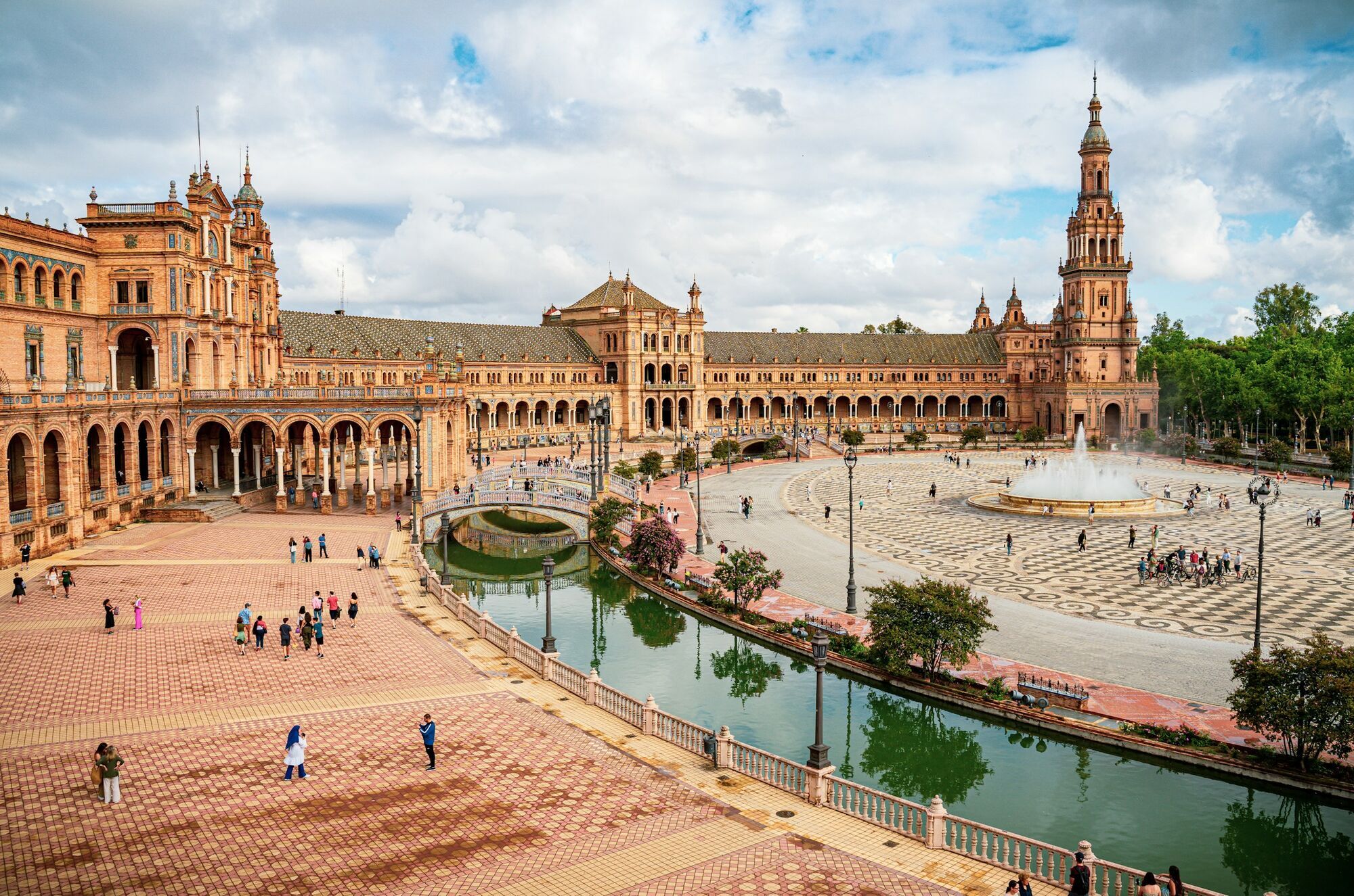 Plaza de España in Seville