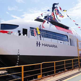 The ship was named Hanaria