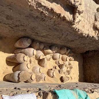 Jars of 5,000-year-old wine have been found in Egypt