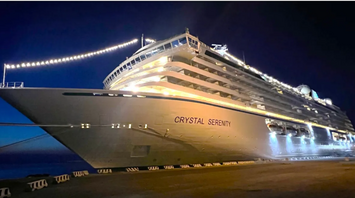 Crystal cruise company completes first voyage since coronavirus pandemic