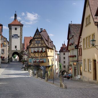 Picturesque German Rothenburg: Features of a medieval city
