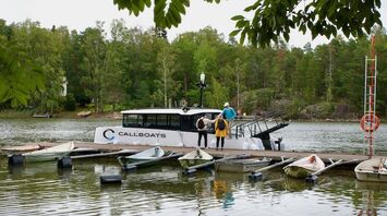 Callboats test drive in Laajasalo