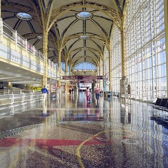 Comfortable waiting for your flight