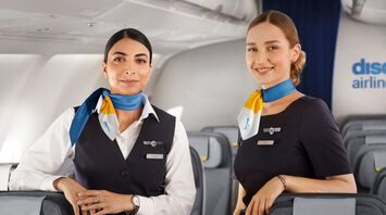 Discover Airlines staff