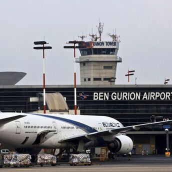 Ben Gurion Airport in Tel Aviv 