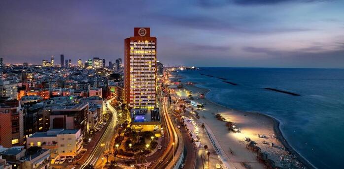 Hotel room rates in Tel Aviv have fallen sharply