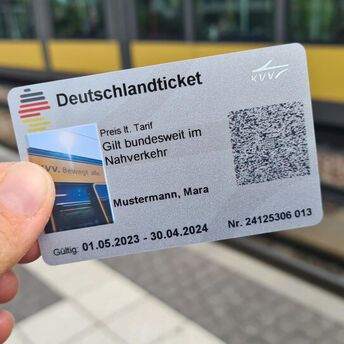 Single travel ticket in Germany