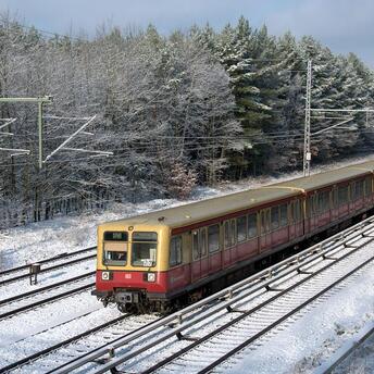 The Coke Cans train