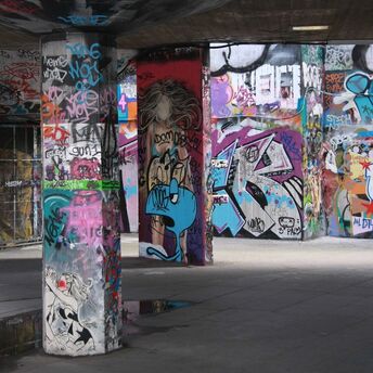 Graffiti to be painted over in London for free to help businesses fight vandalism