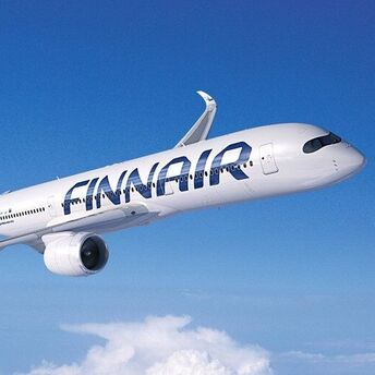 Finnair airplane