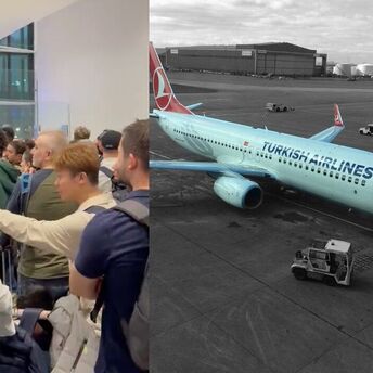 Large-scale disruptions in Turkish Airlines' operations affected more than a hundred flights in Istanbul