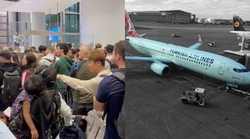 Large-scale disruptions in Turkish Airlines' operations affected more than a hundred flights in Istanbul