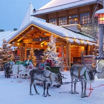 Santa's residence in Lapland
