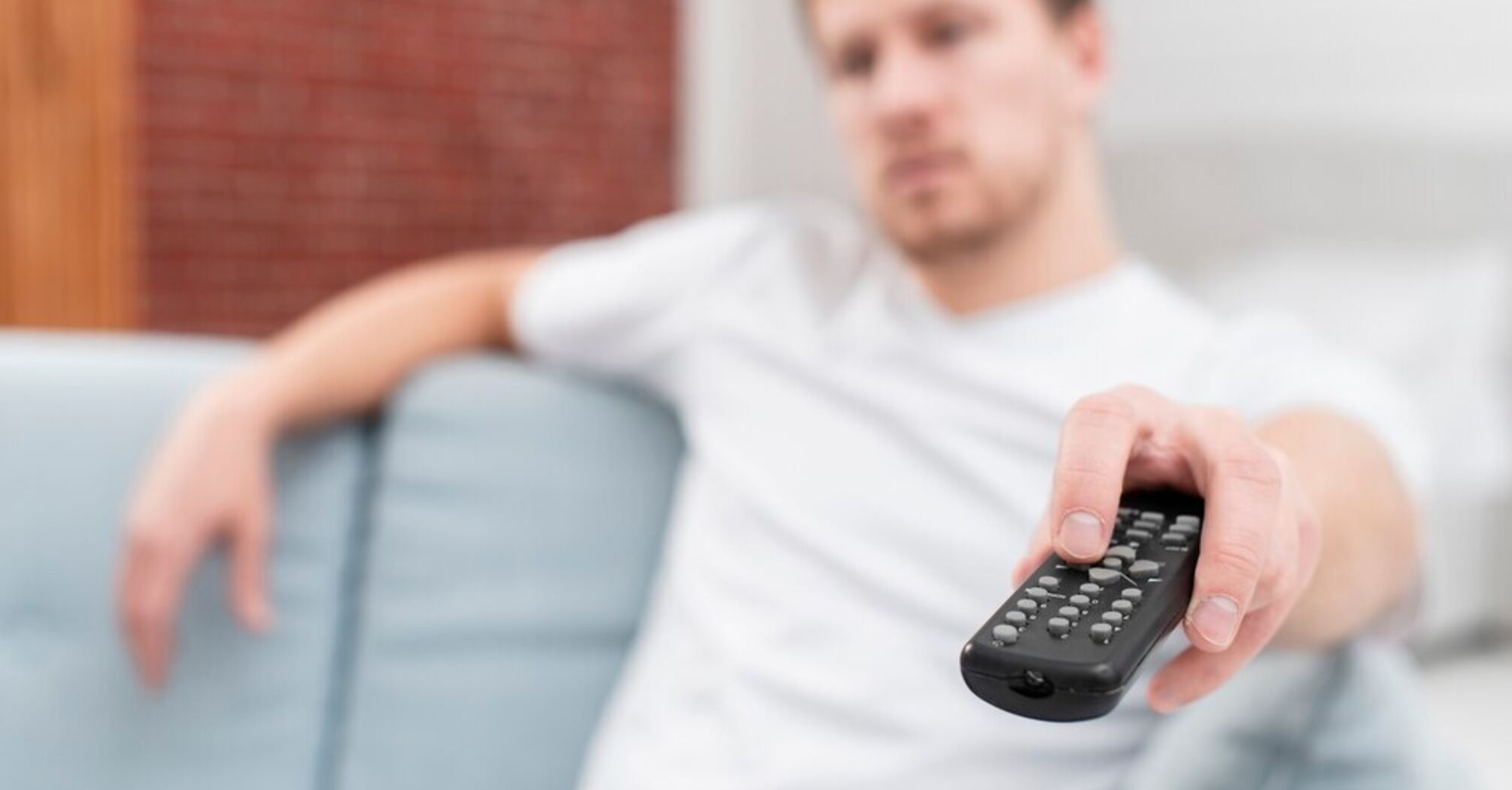 The remote control is the dirtiest thing in the room