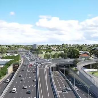 Australia's new $4 billion road interchange causes panic among drivers