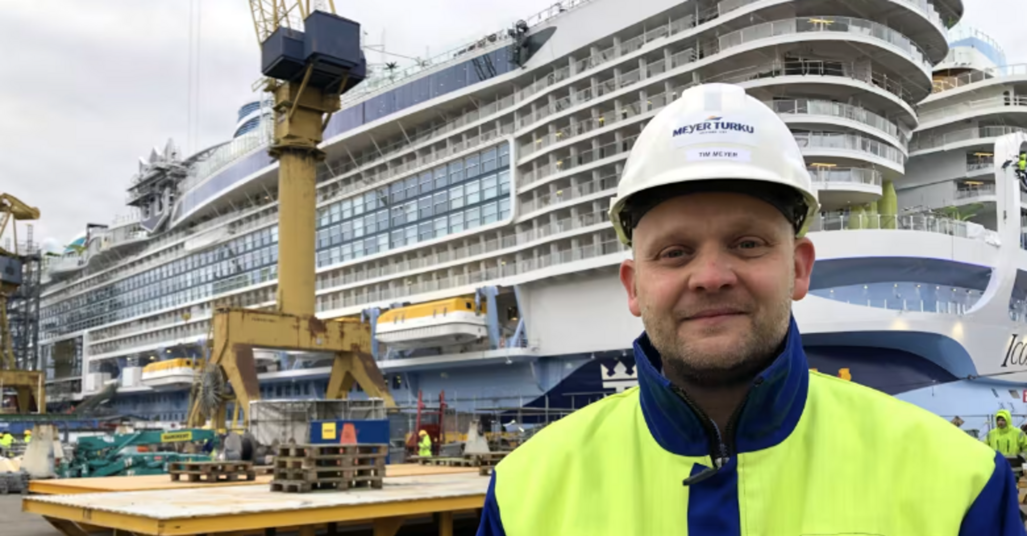 Construction of Icon of the Seas has been completed