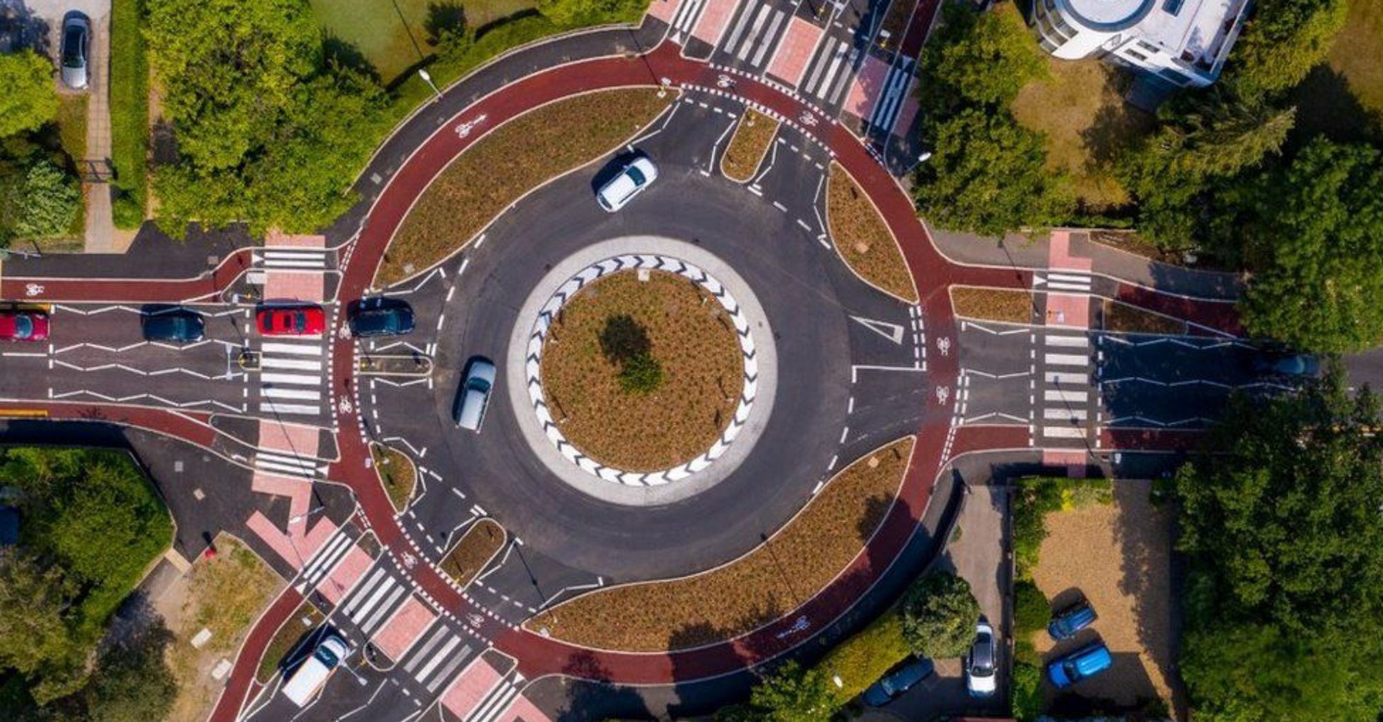 A roundabout