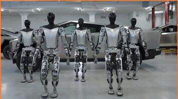 Tesla robots