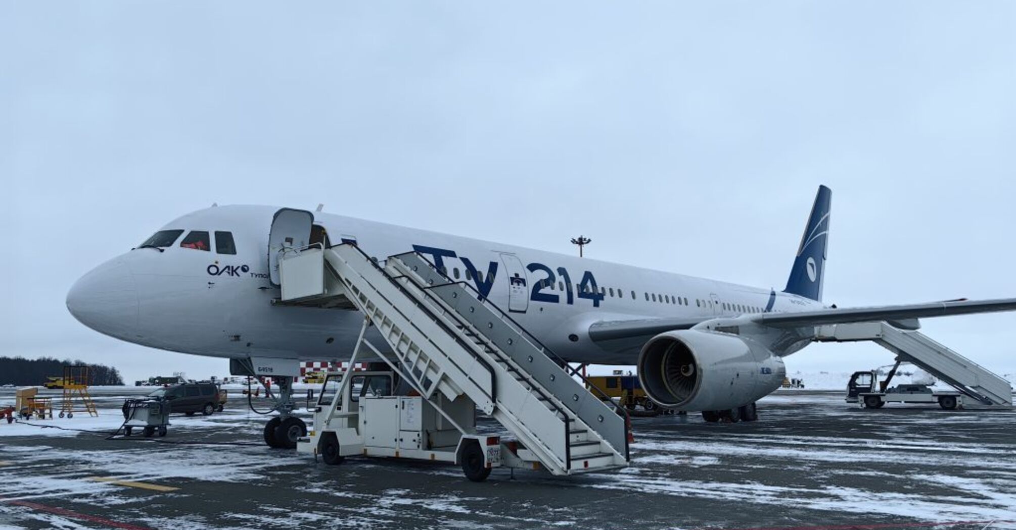 Tu-214 returns to the sky