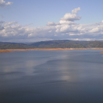 Lake Oroville was already almost empty