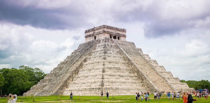 Mayan ruins in Mexico are visited by millions of tourists