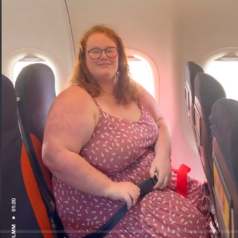 Plus Size travel blogger tells how to get two seats on a plane for the price of one