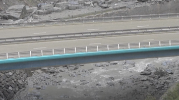 Train service between France and Italy halted due to giant landslide