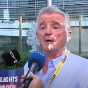 Michael O'Leary went on a single picket and ran into environmental activists