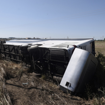A bus with tourists gets into an accident in Greece: Four people killed, dozens injured