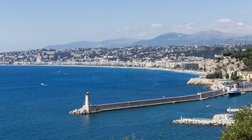 Best places in French Riviera with a perfume city, Mediterranean islands, red cliffs and picturesque villages