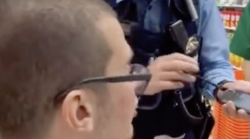 Police reprimanded a tourist who was walking shirtless on the street in Japan