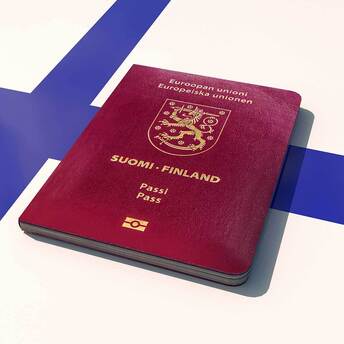 Passport of a citizen of Finland