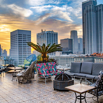 The best rooftop bars in los angeles, from poolside oases to open-air parties