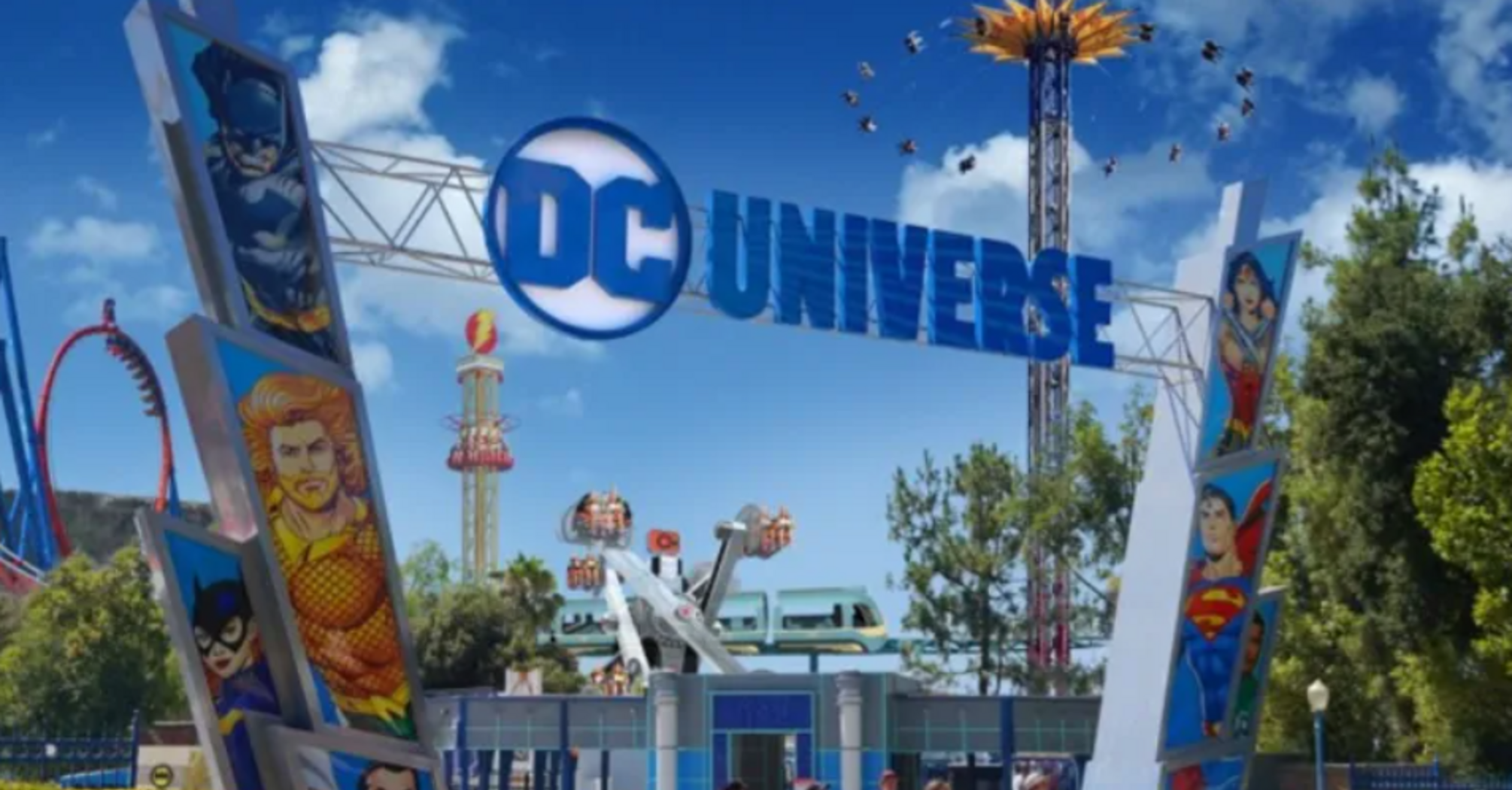 DC Universe at Six Flags Fiesta Texas