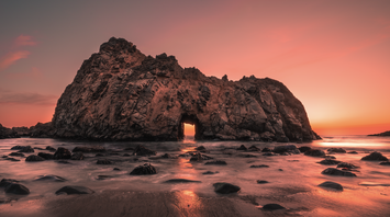 The world's only purple beach: Where the natural wonder is located and why the sand there acquires an unusual color