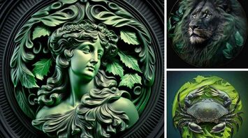 Virgo, Leo, and Cancer