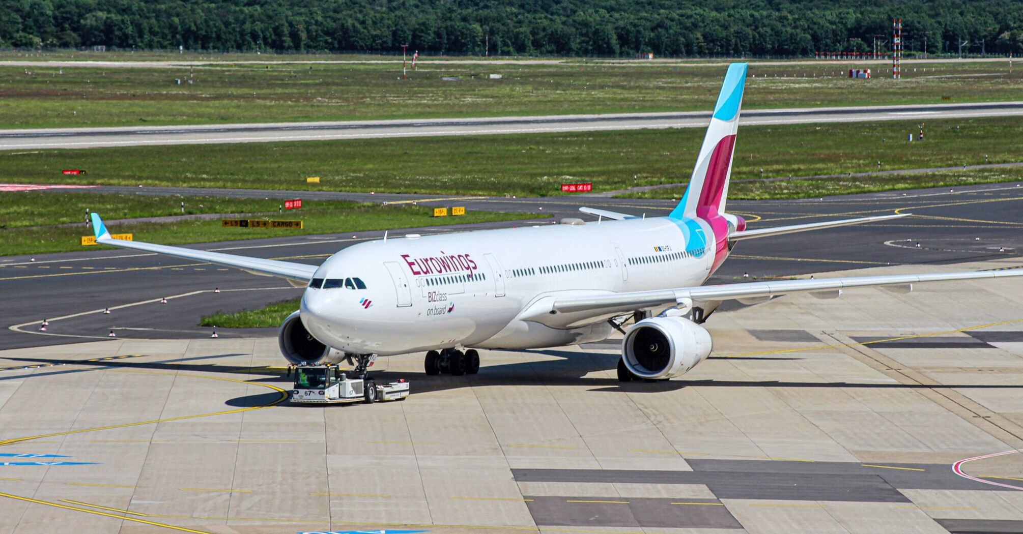 Eurowings plane