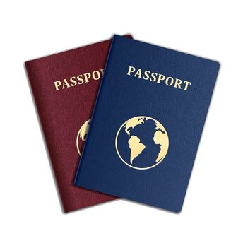 Water damage to a passport and a minor page tear can lead to entry restrictions to a country