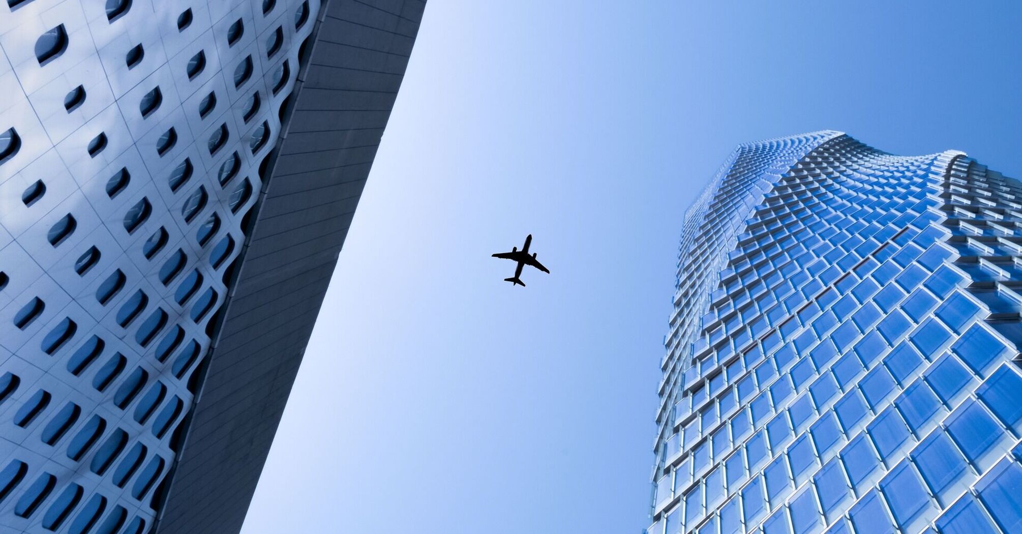 Airplane city building