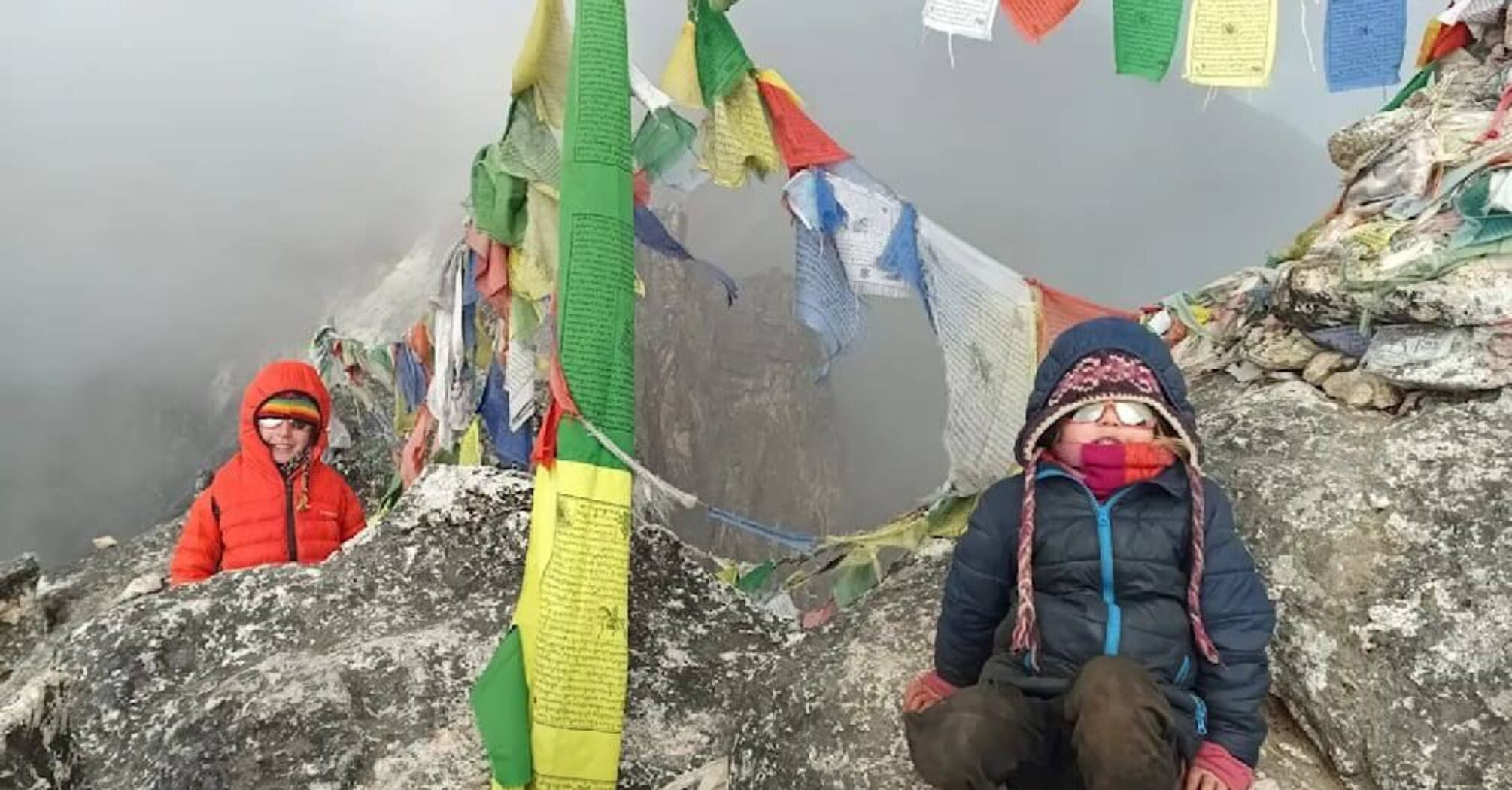 A four-year-old girl from the Czech Republic set a record by conquering Everest Base Camp