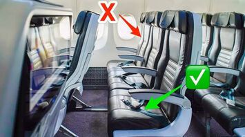 Which place is worth choosing on an airplane: in the aisle or by the window