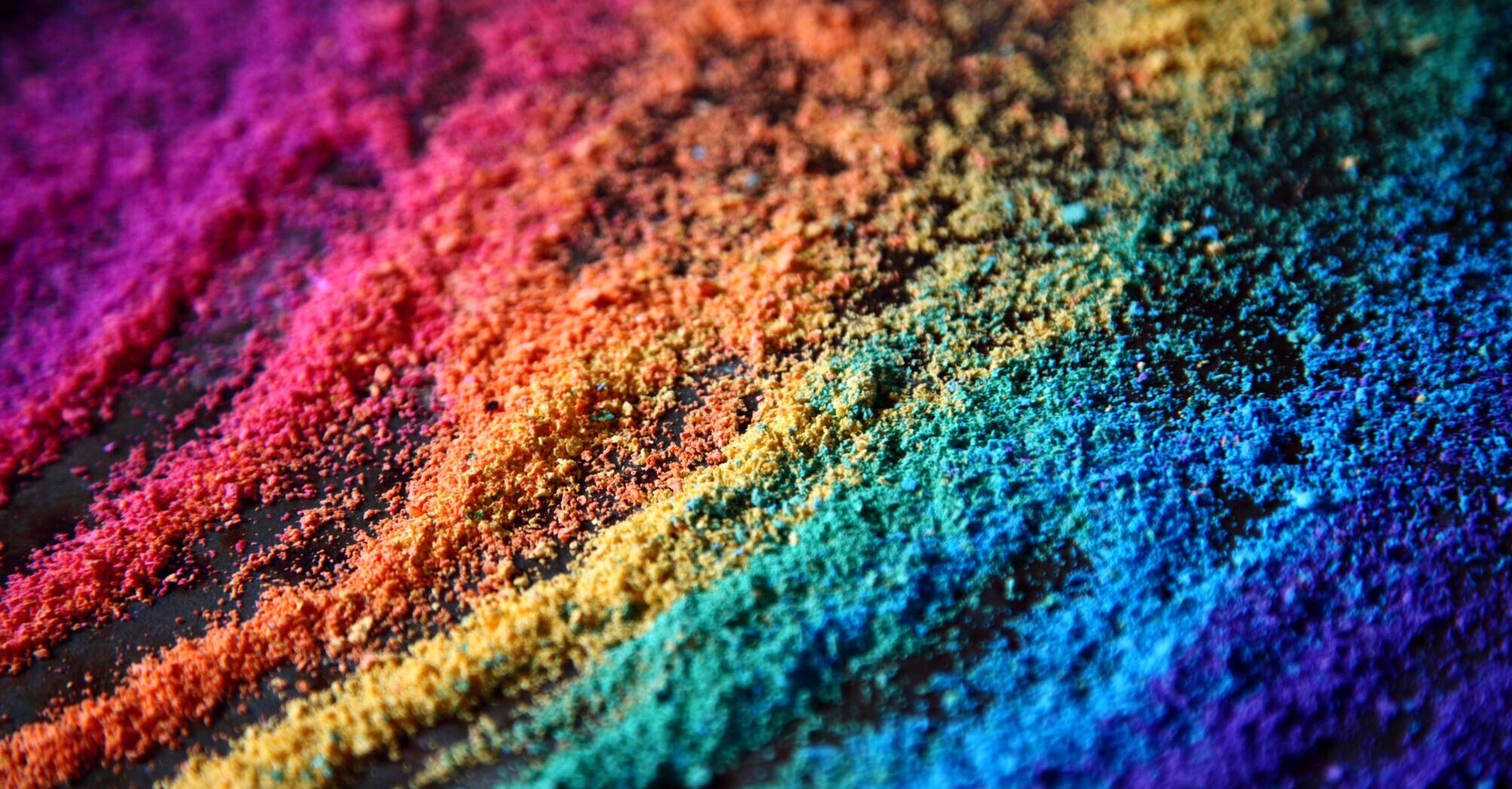 Rainbow texture image