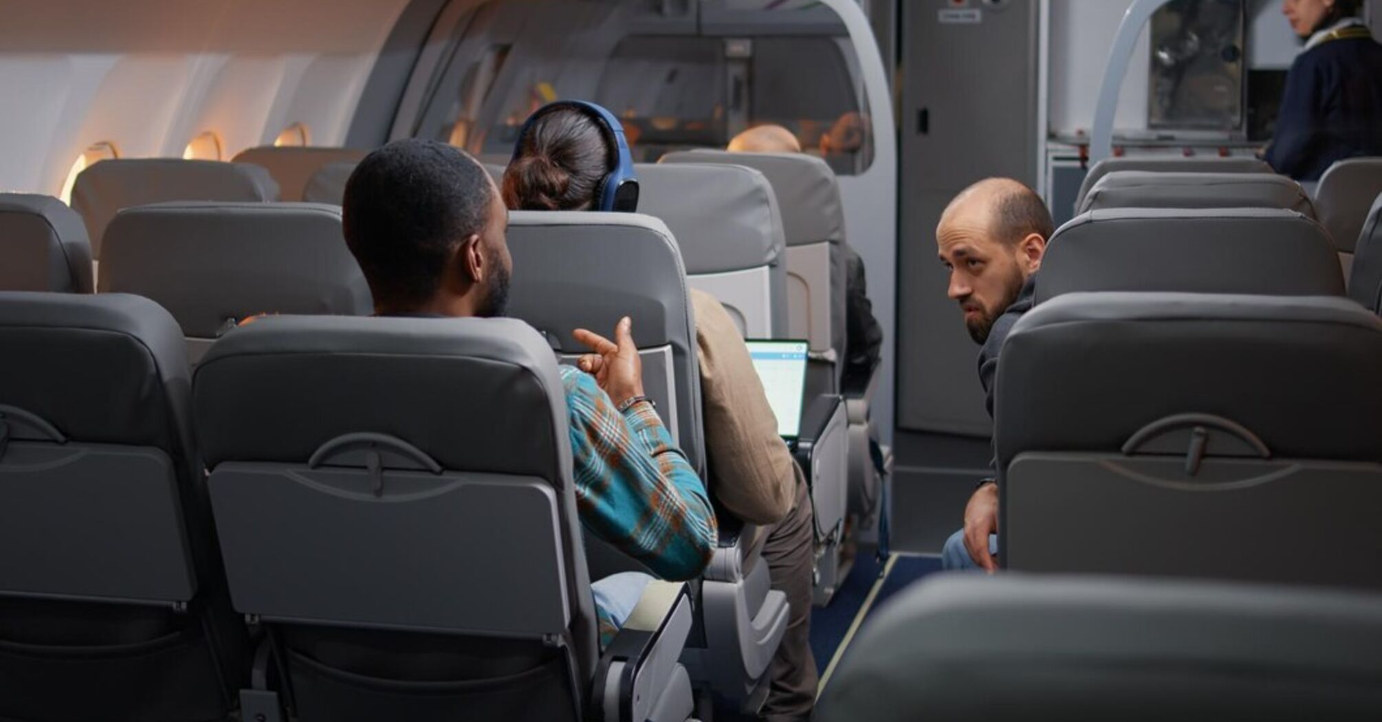 "Don't sleep on the plane, eat a banana, and do some exercises": flight attendant tips on overcoming jet lag
