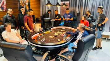 In Thailand, five Russians were arrested for playing poker